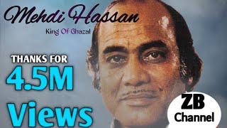 Roz kehta hoon bhool jaon Mehdi Hassan  By Zahir Sabri [upl. by Eirrek]