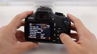 Canon T6 1300D Tutorial  Beginner’s User Guide to the Menus amp Buttons [upl. by Ahsineb]