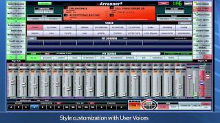 Motif XF amp vArranger2  playing style with GM Preset User voices English subtitles [upl. by Meador]