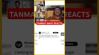 Tanmay Bhat and friends react to a funny tweet funny shorts tanmaybhat reactionvideo [upl. by Eldnar393]