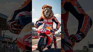 MOTO GP Yarışçısı Olan Hayvanlar  FAVORİNİZ HANGİSİ hayvan yapayzeka motogp superbike animals [upl. by Randy]