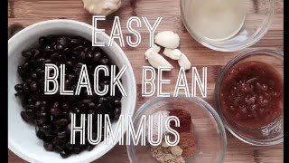 Easy Black Bean Hummus [upl. by Stanton156]