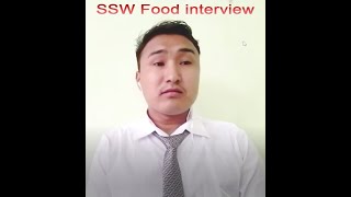 SSW Food Service Interview [upl. by Guild]