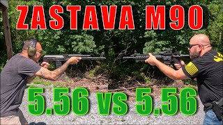 556 AKs  taking over Zastava M90 challenge [upl. by Chilton]