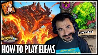 MY KIND OF ELEMENTAL BUILD  Hearthstone Battlegrounds [upl. by Nekcarb]