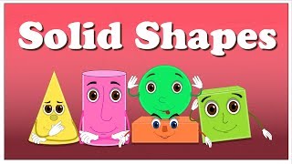 Solid Shapes  aumsum kids science education children [upl. by Panter323]