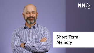 ShortTerm Memory Limitations Impact User Interface Design [upl. by Schofield451]