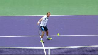 Olivier Rochus vs Novak Djokovic  Miami Sony Ericsson 2010 [upl. by Burbank994]