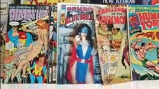 EP 742 A Stack of Superhero Comics From Decades Past Torch Femforce Spirit etc [upl. by Aisa890]