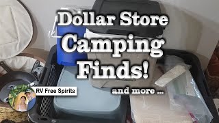 Dollar Store Finds  Stuff for Camping amp Every day use [upl. by Inirt]