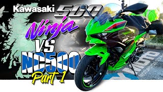 New Kawasaki Ninja 500 vs the North Coast 500  Part 1 [upl. by Nap]