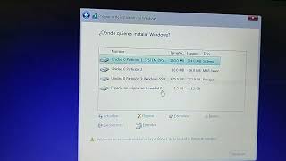 Como eliminar particiones del disco duro e iniciar la instalacion del windows [upl. by Maffa]