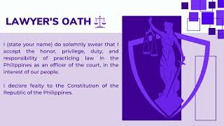 New Lawyers Oath [upl. by Nika]