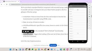 quotMastering React Native FlatList A Comprehensive Guide for Efficient Data Renderingquot [upl. by Junina]