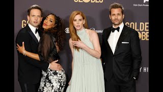 Suits Epic Reunion Steals Golden Globes Spotlight LA Spin Off Secrets Revealed 🌟 [upl. by Aliek]