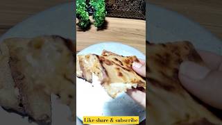 🤠Have you tried butter cheese paratha at home  Just do it 😋shortsytshortsfoodclips [upl. by Elleined269]