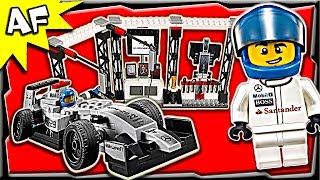 Lego Speed Champions McLAREN MERCEDES Pit Stop 75911 Stop Motion Build Review [upl. by Muriah]