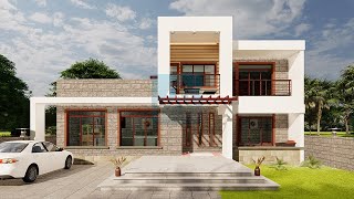 The Supreme 4 Bedroom House Plan [upl. by Arukas]