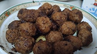 Very tasty beef meat balls recipehow to make beef balls recipe [upl. by Mychael805]