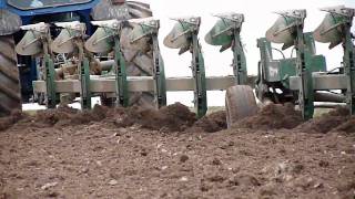 Big Ford Ploughing with big plough in France [upl. by Cornela]