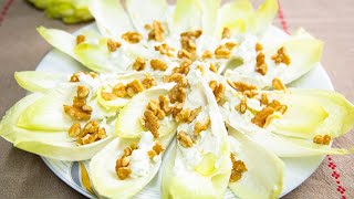 Endivias con salsa roquefort Endive salad with roquefort [upl. by Anne861]