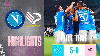 Napoli  Palermo 50 Gli Highlights  Coppa Italia 2024  NapoliPalermo  SSC Napoli vs Palermo [upl. by Balling]