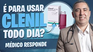 É correto usar CLENIL todos dos dias Médico pneumologista responde [upl. by Acisseg502]