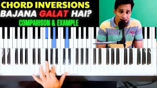 Is playing piano chords inversion right or wrong [upl. by Leroy]