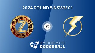 2024 NSWDL R5 Mixed Div 1 Zetland Zodiacs vs Liverpool Lightning [upl. by Marigolda]