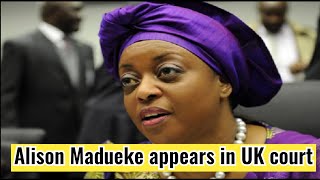 BriberyAlison Madueke appears in UK court [upl. by Eivod]