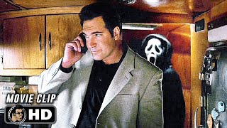 Ghostface Vs Bodyguard Scene  SCREAM 3 2000 Movie CLIP HD [upl. by Haynor]