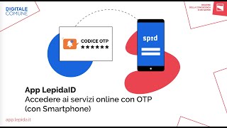 App LepidaID  Accedere ai servizi online con OTP [upl. by Braunstein994]