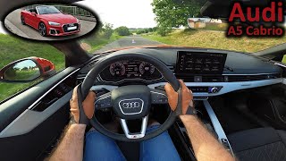 2023 Audi A5 Cabriolet  POV driving [upl. by Melac631]