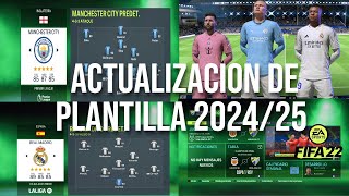 NUEVA ACTUALIZACION de plantilla 2025 para FIFA 22 [upl. by Ty]