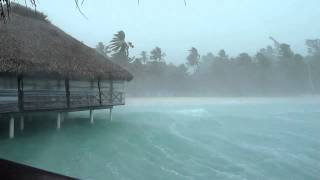 Maldives Tropical Storm  Medhufushi May HD [upl. by Etka660]