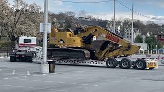 CraneMasters leaving Brunswick MD yard [upl. by Abla]