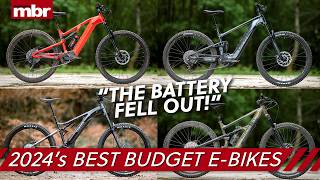 Best Budget Electric Mountain Bikes  Decathlon vs Giant vs Polygon vs Yamaha [upl. by Etnahsal]