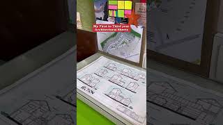 HAND DONE ARCHITECTURE SHEETS architecturecollege architecturestudent collegestudent motivation [upl. by Lirba]