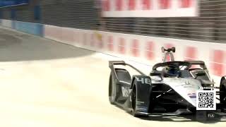 Edoardo Mortara Formula E Big Crash FP3 [upl. by Yadnus72]