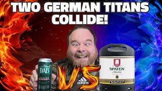 German Beer Battle Spaten helles VS DAB Dortmunder [upl. by Yeo]