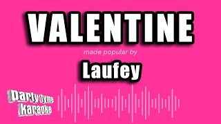 Laufey  Valentine Karaoke Version [upl. by Everara]