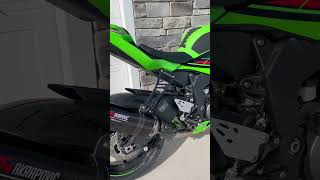 ZX6R Akrapovic Baffle Removal [upl. by Barron]