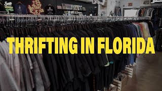 THRIFTING IN FLORIDA Crazy Vintage Finds [upl. by Honig120]