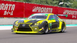 Lexus VASSER SULLIVAN RC F GT3 Gameplay  Forza Motorsport [upl. by Trillbee]