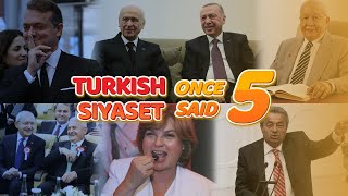 Turkish Siyaset  Once Said  Bitmiş Tükenmiş bir Halde Kalktı [upl. by Racklin]