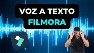 Cómo poner Subtítulos automáticos con Filmora 12  VOZ a TEXTO 🗣️ [upl. by Ydna843]