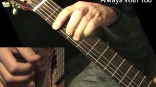 ALWAYS WITH ME ALWAYS WITH YOU Fingerstyle Guitar  TAB by GuitarNick [upl. by Gerius]