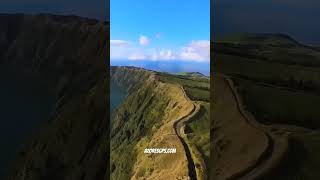 Paragliding flight on São Miguel Island Azores azoresportugal [upl. by Amitaf]