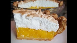 How to make a Lemon Meringue Pie from scratch [upl. by Hteb]