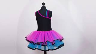 FPC25021A  1st Position OneShoulder Sequin Bodice and Layered Tutu [upl. by Ardnaek]